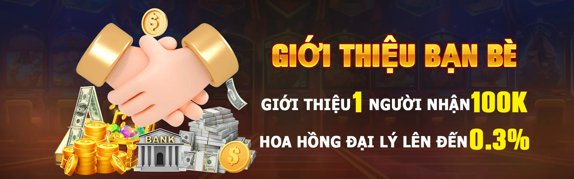 Banner quảng cáo các chương trình khuyến mãi Slot hấp dẫn tại Betking Casino