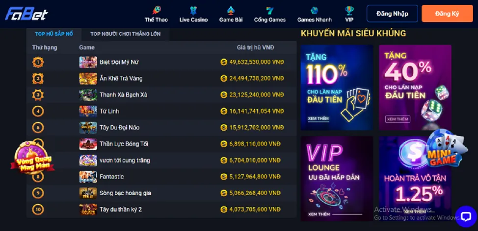 Tổng quan nền tảng trò chơi đa dạng của Betking Casino